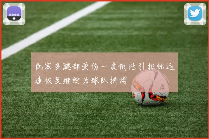 凯塞多腿部受伤一度倒地引担忧迅速恢复继续为球队拼搏